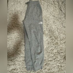 Grey north face sweatpants